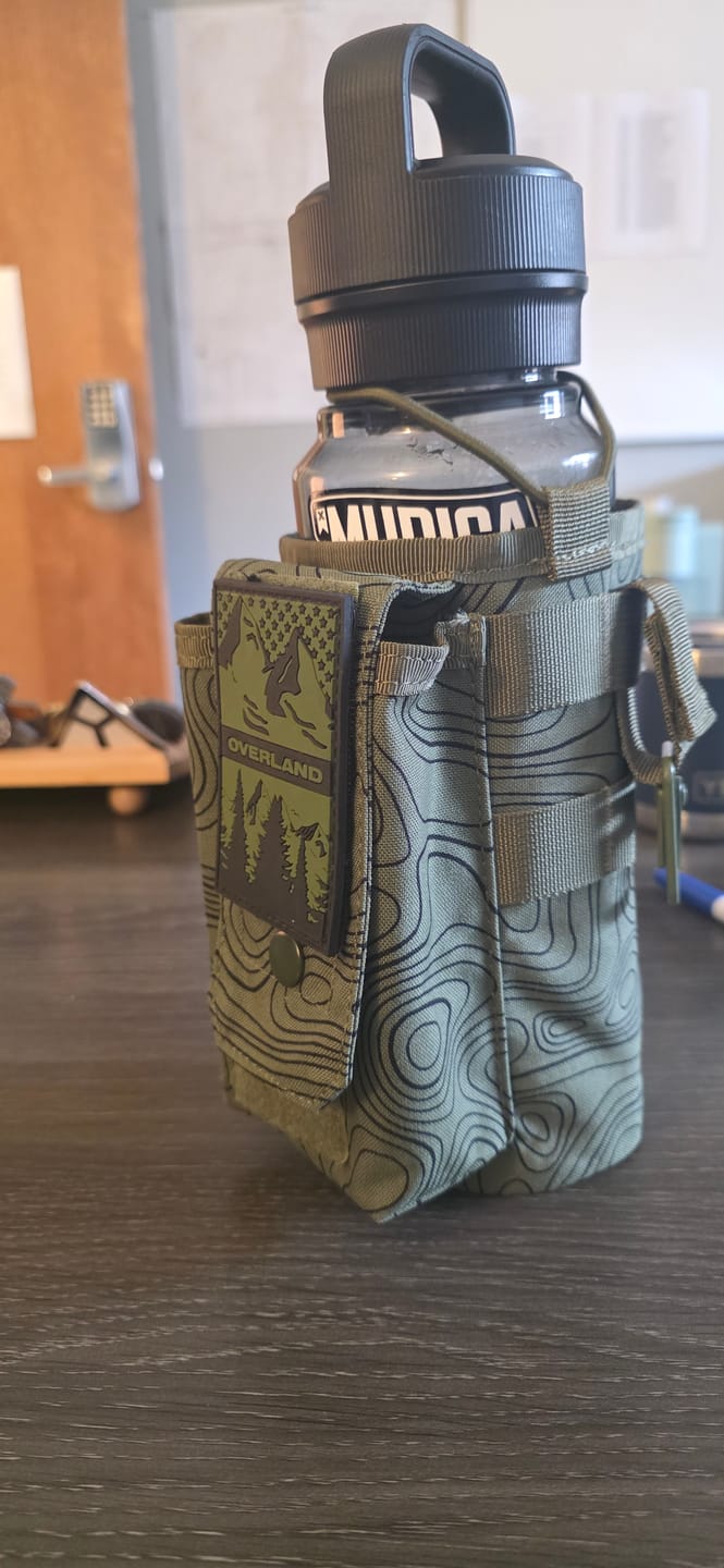 Customer photo review of 32oz Battle Bottle Sleeves