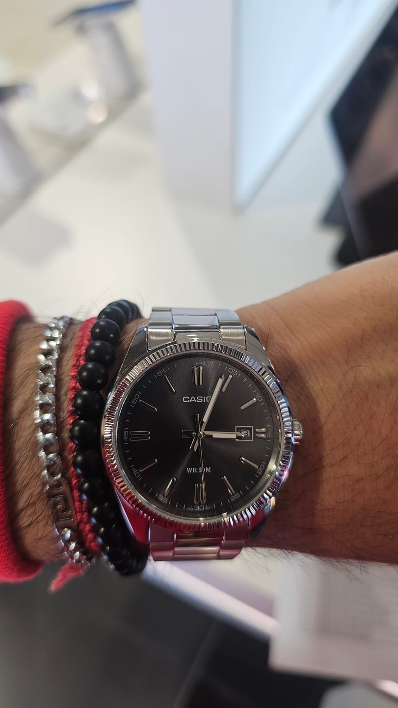 Customer photo review of Reloj Casio Análogo MTP-1302D-1A1V Negro 38,5mm