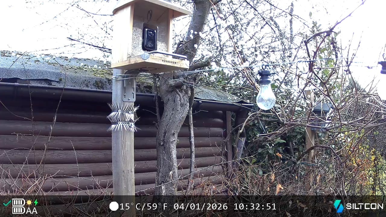 Customer photo review of Siltcon® Wildcamera met Zonnepaneel 8K