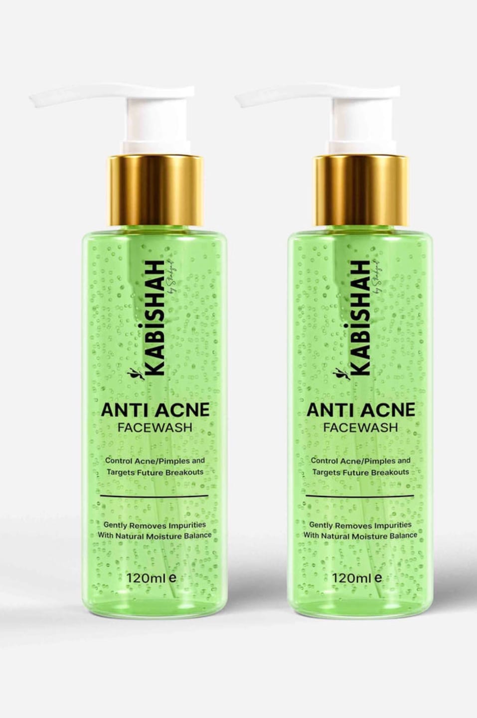 Customer photo review of ClearSkin Pro Anti Acne Face Wash Double Pack