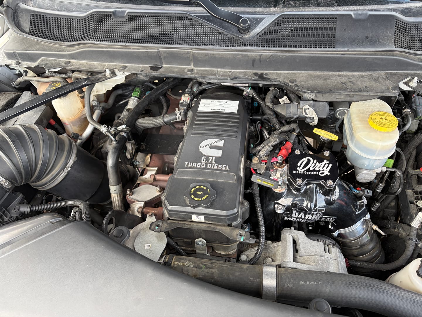 Customer photo review of 2009-2024 Cummins EGR/Cooler Delete (I67-EGR-A006)