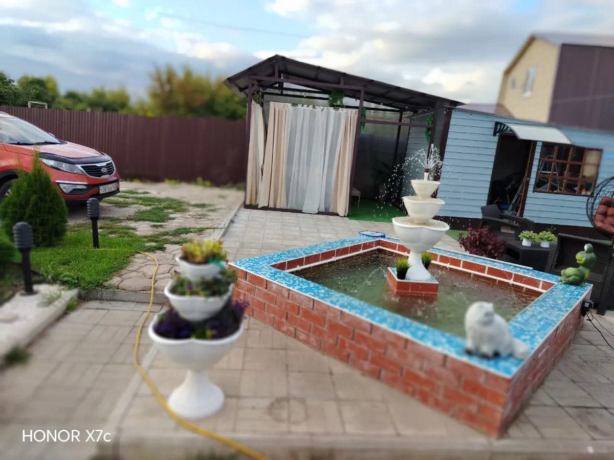 Customer photo review of Leichte Outdoor Voile Gardine nach Maß mit Klettaufhängung · Calvera