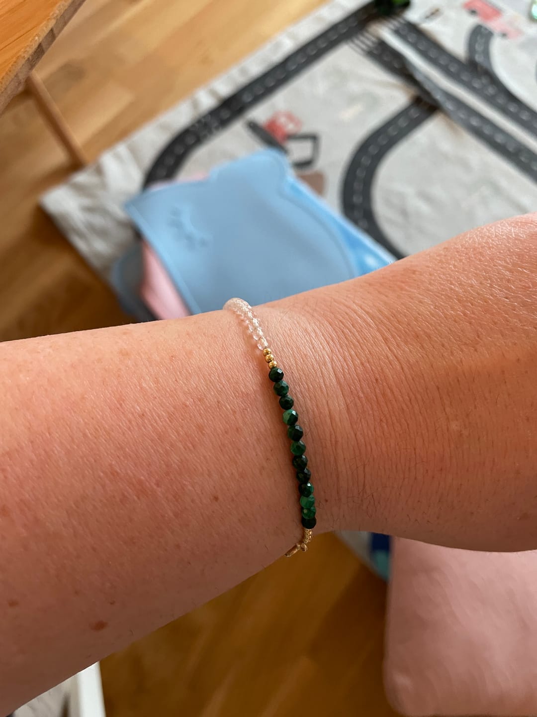 Customer photo review of Big Three - Geburtschart Armband