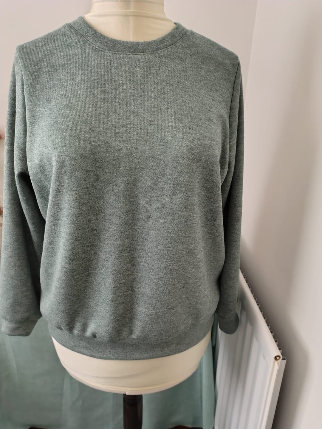 Customer photo review of Plain Thick Knit Jersey Fabric