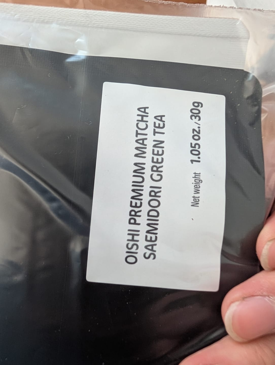 Customer photo review of Oishi Premium Matcha Saemidori