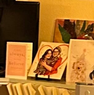 Customer photo review of Vrolijke Karikatuur Hart Tegel – Jouw Foto als Expressieve Karikatuur