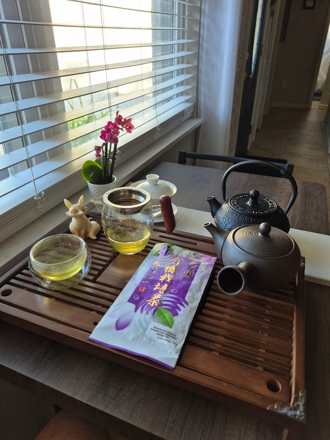 Customer photo review of Fukamushi Sencha Kagoshima Murasaki