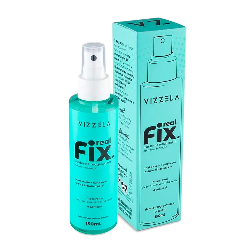 Customer photo review of Fixador de Maquiagem Real Fix - Vizzela