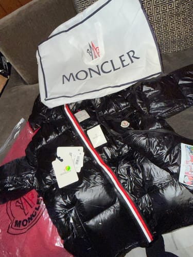 Customer photo review of MEN MONCLER DOWN JACKET
