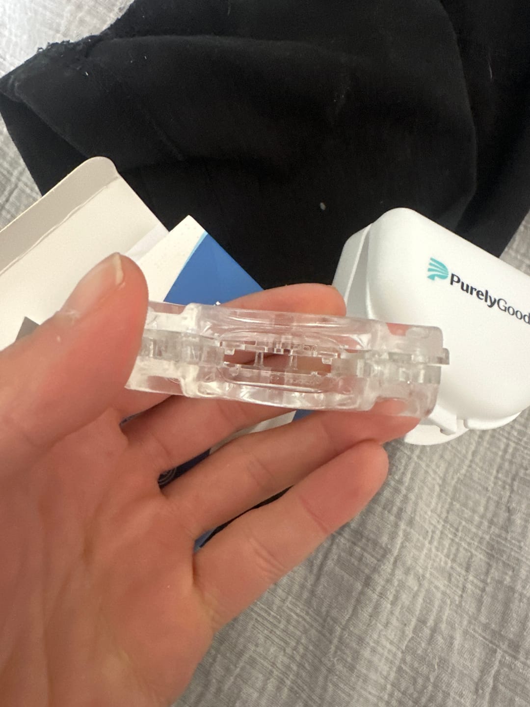 Customer photo review of PurelyGoods Snurkbeugel Max