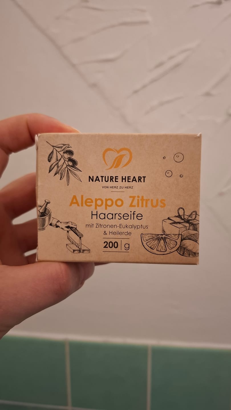 Customer photo review of Aleppo Seife - Zitrus Haarseife
