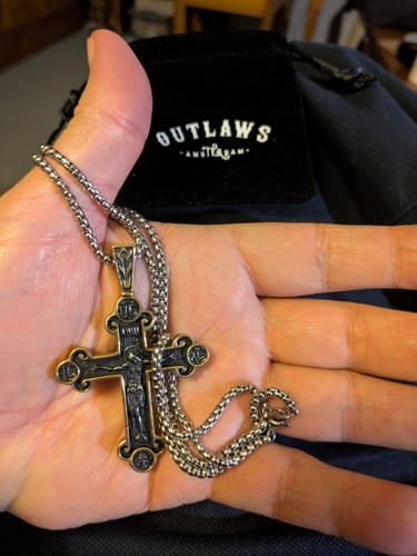 Customer photo review of HOLY CROSS. - GOLD