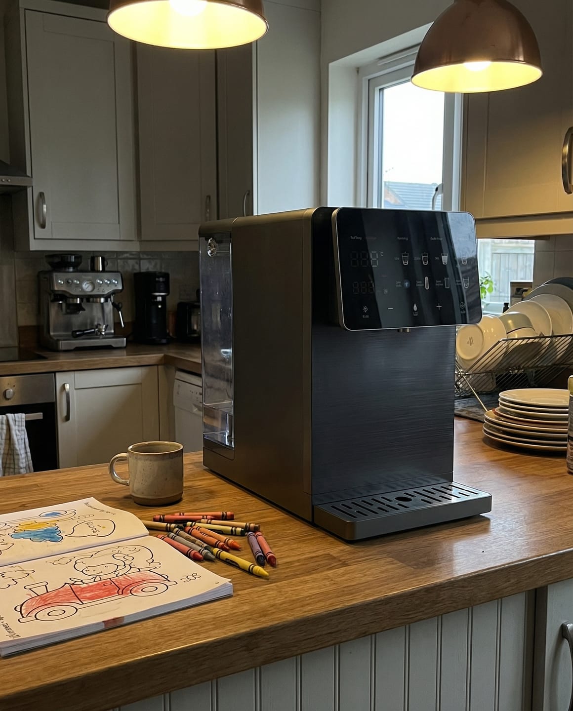 Customer photo review of RO32-Cool Countertop Reverse Osmosis Water System – 2:1 Low Waste Ratio, Instant Ice-cold Water (UV)