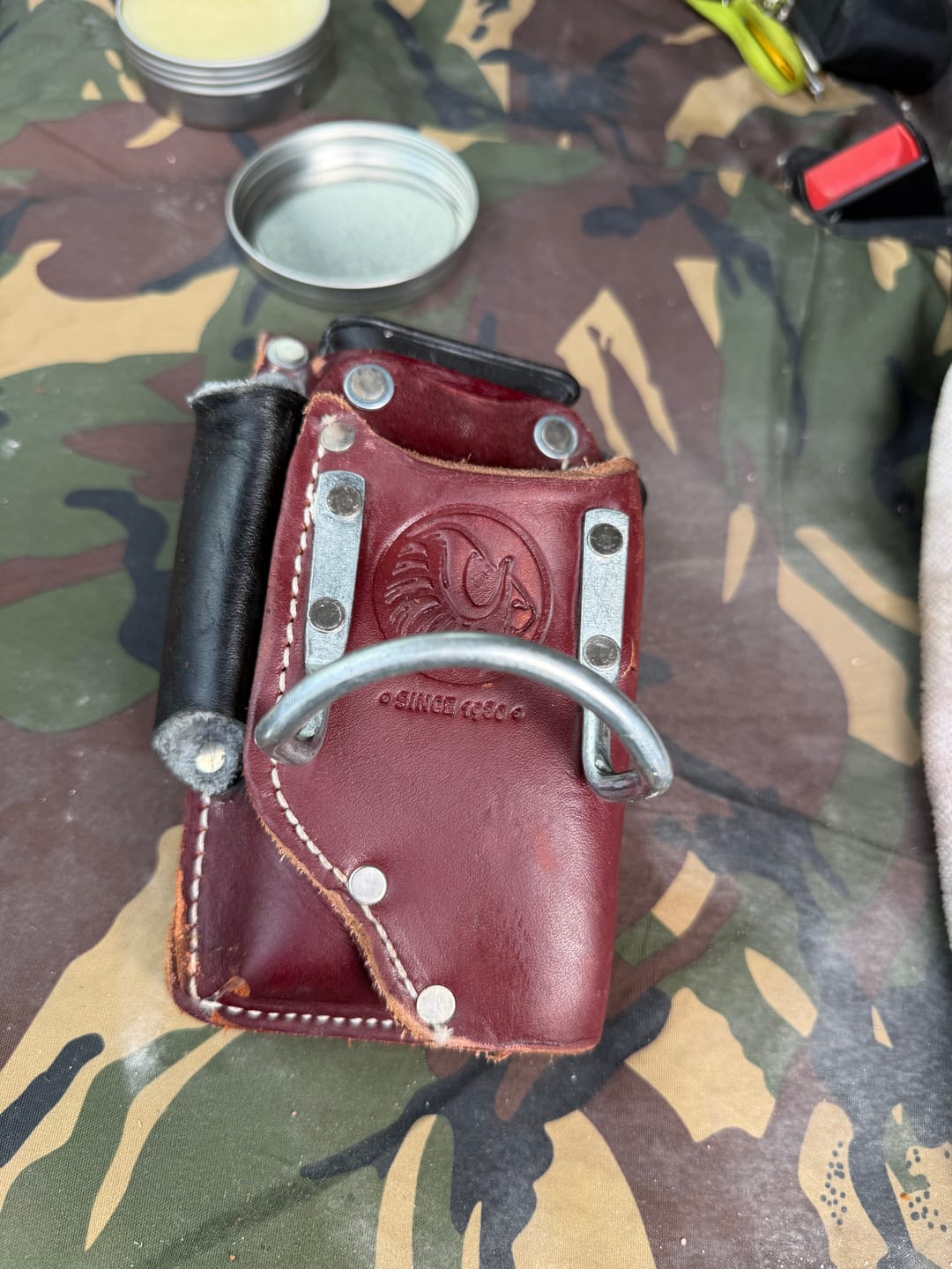 Customer photo review of Occidental Leather Toolbelts | 3850 - Rugged Service Cream