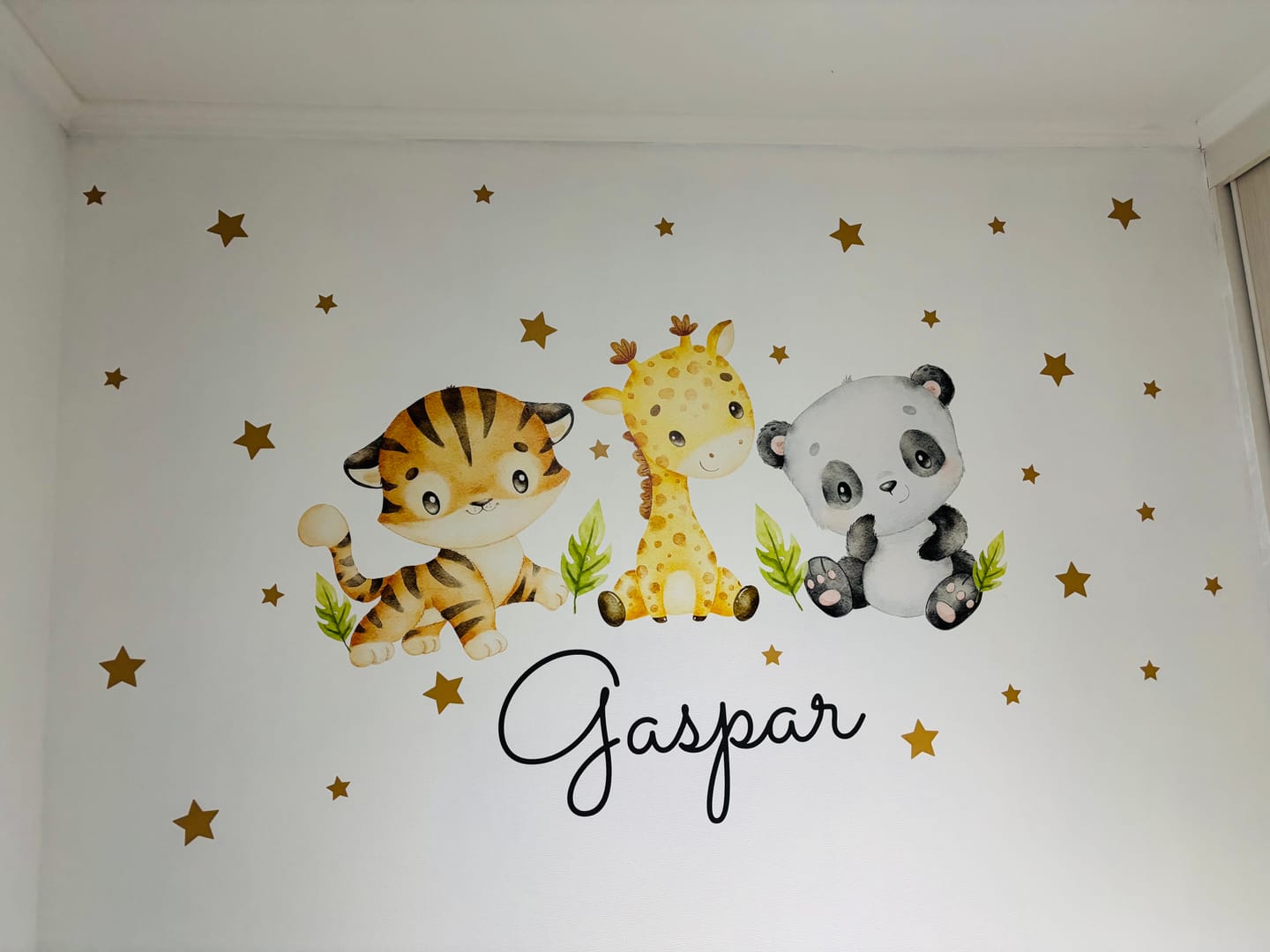 Customer photo review of Tigre, jirafa y panda