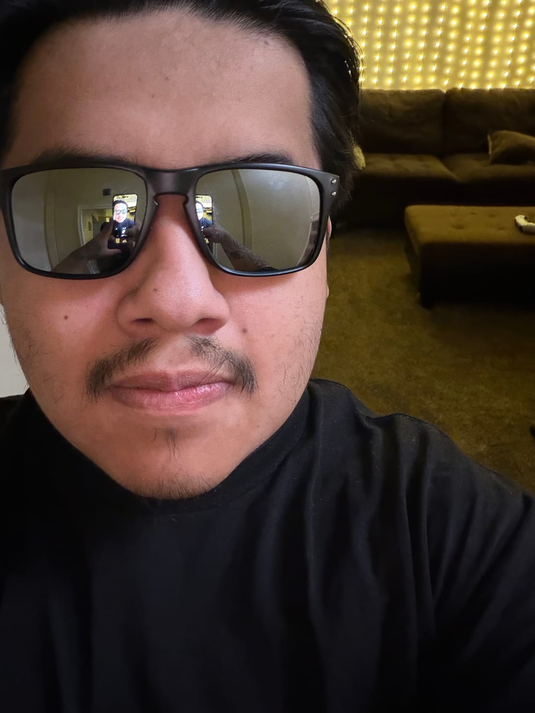 Customer photo review of 80Eighty® Polarized Sunglasses - Black Chrome