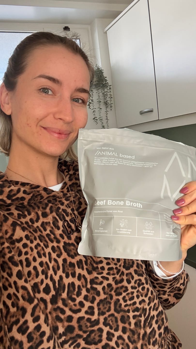 Customer photo review of Knochenbrühe Pulver 500g