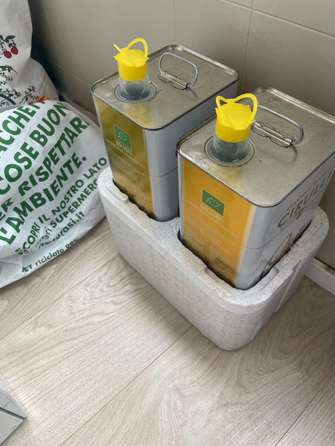 Customer photo review of 1 lattina di olio extravergine di oliva • 5 Litri