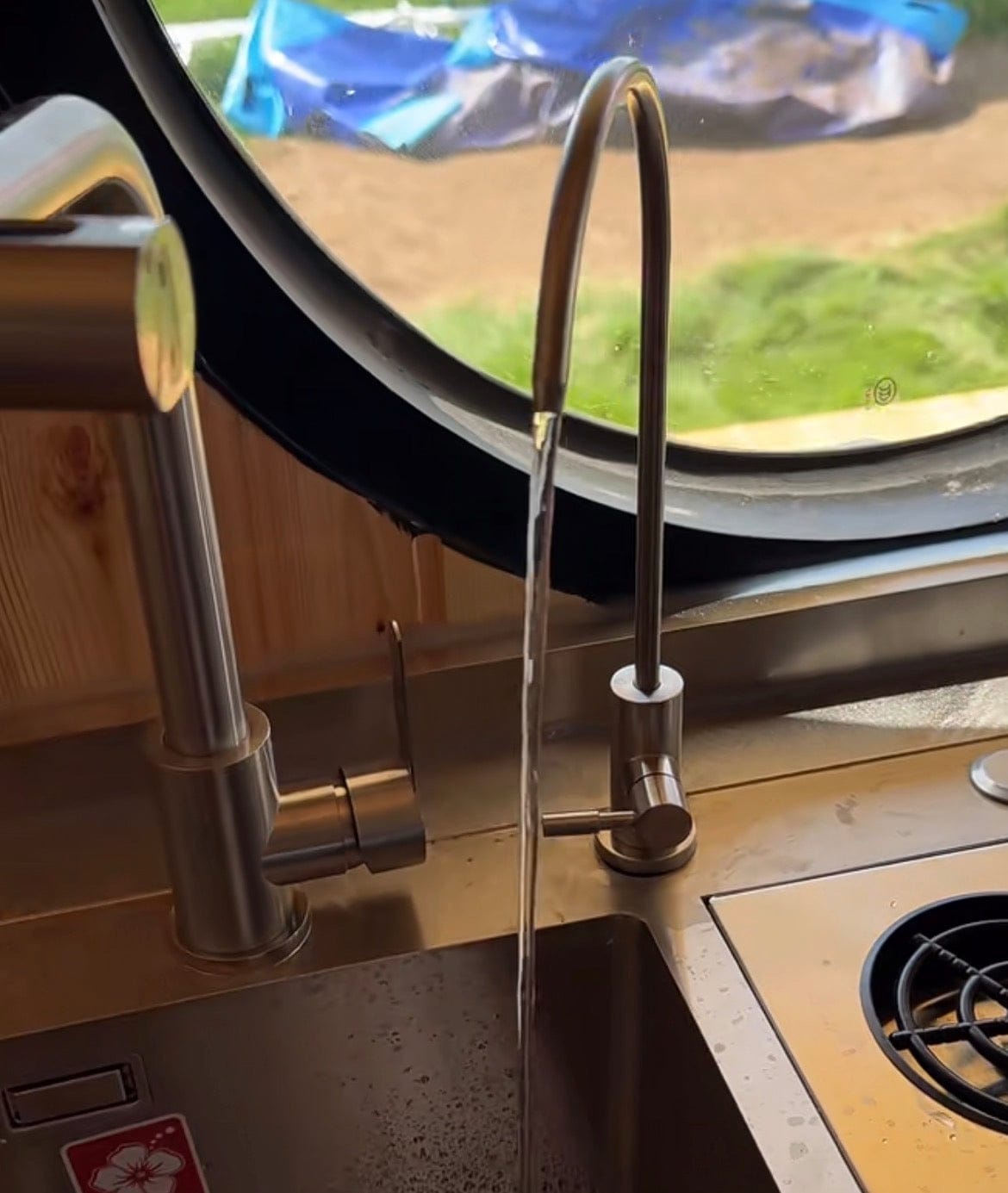 Customer photo review of Puflow RO-600 Under Sink RO Water System – 600 GPD, Direct Flow, TDS Display