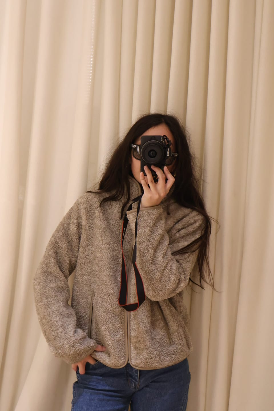 Customer photo review of Chiporro Full Zipper Beige Melange