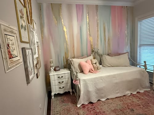 Customer photo review of "Served Cold" Wallpaper Wall Mural by Vivian Ferne