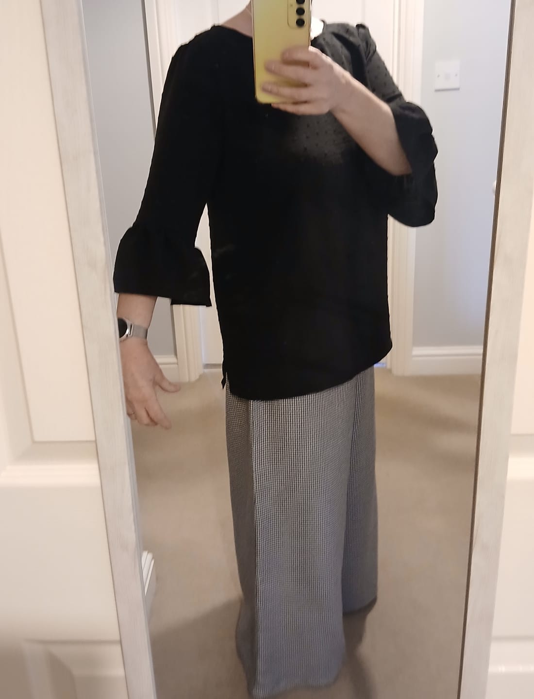 Customer photo review of Special Offer Dobby Spot Polyester Fabric