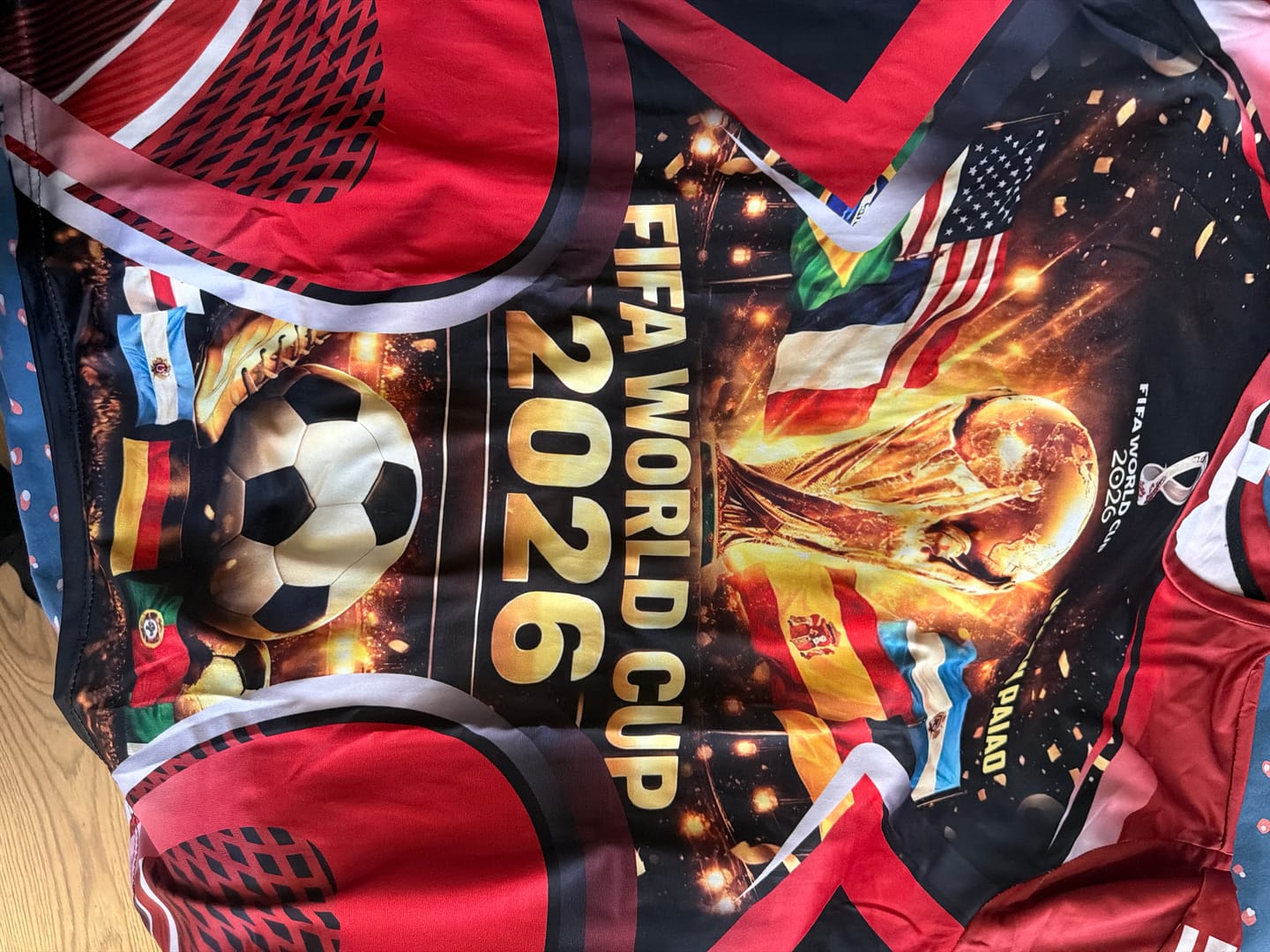 Customer photo review of Unisex Shirt - Custom World Cup 2026 3D Shirt