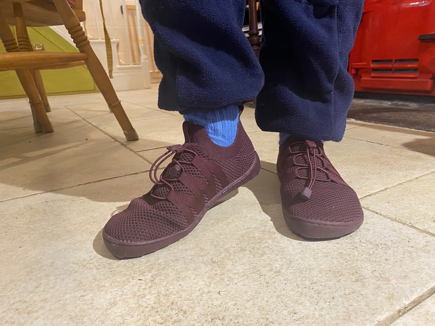 Customer photo review of Vaistoa Riemu | Knitted Barefoot Slip-ons