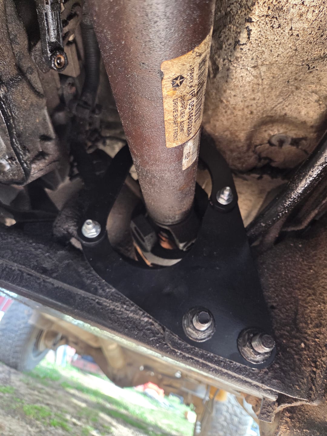 Customer photo review of 2014-2018 Ram 2500, 2013-2018 Ram 3500 Front Driveshaft Loop Kit