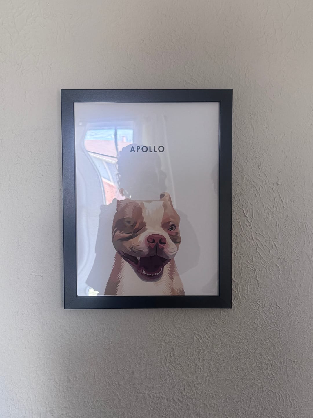 Customer photo review of Custom One Pet Portrait