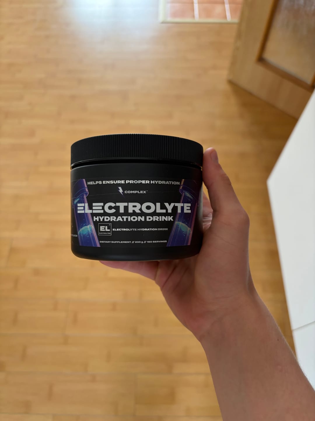 Customer photo review of Electrolyte Hydration Drink