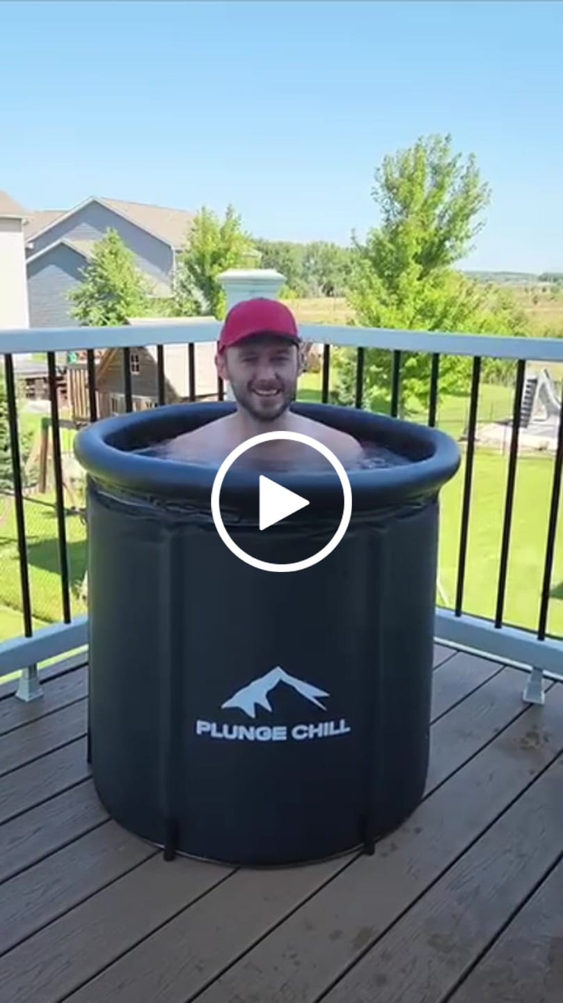 Customer video review of PLUNGE CHILL POD