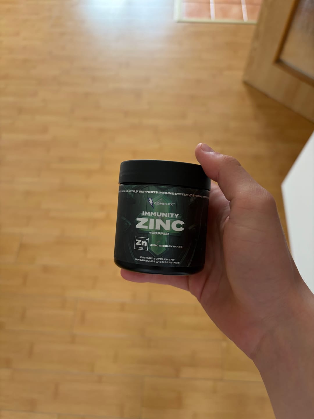 Customer photo review of Immunity Zinc