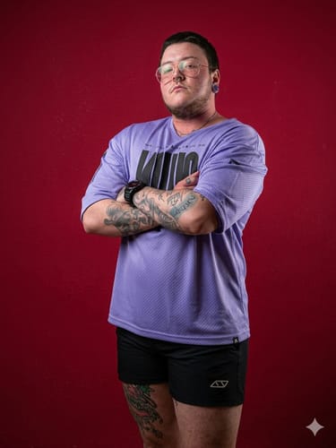 Customer photo review of PRO Division Cropped - Royal Purple