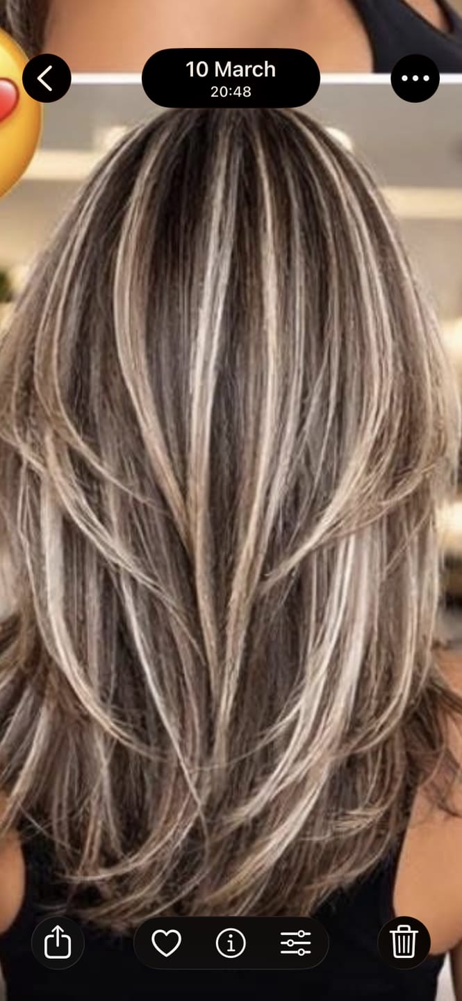 Customer photo review of Violet Toning Conditioner Bar