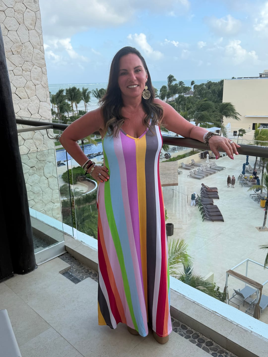 Customer photo review of Goddess Gown - Malibu
