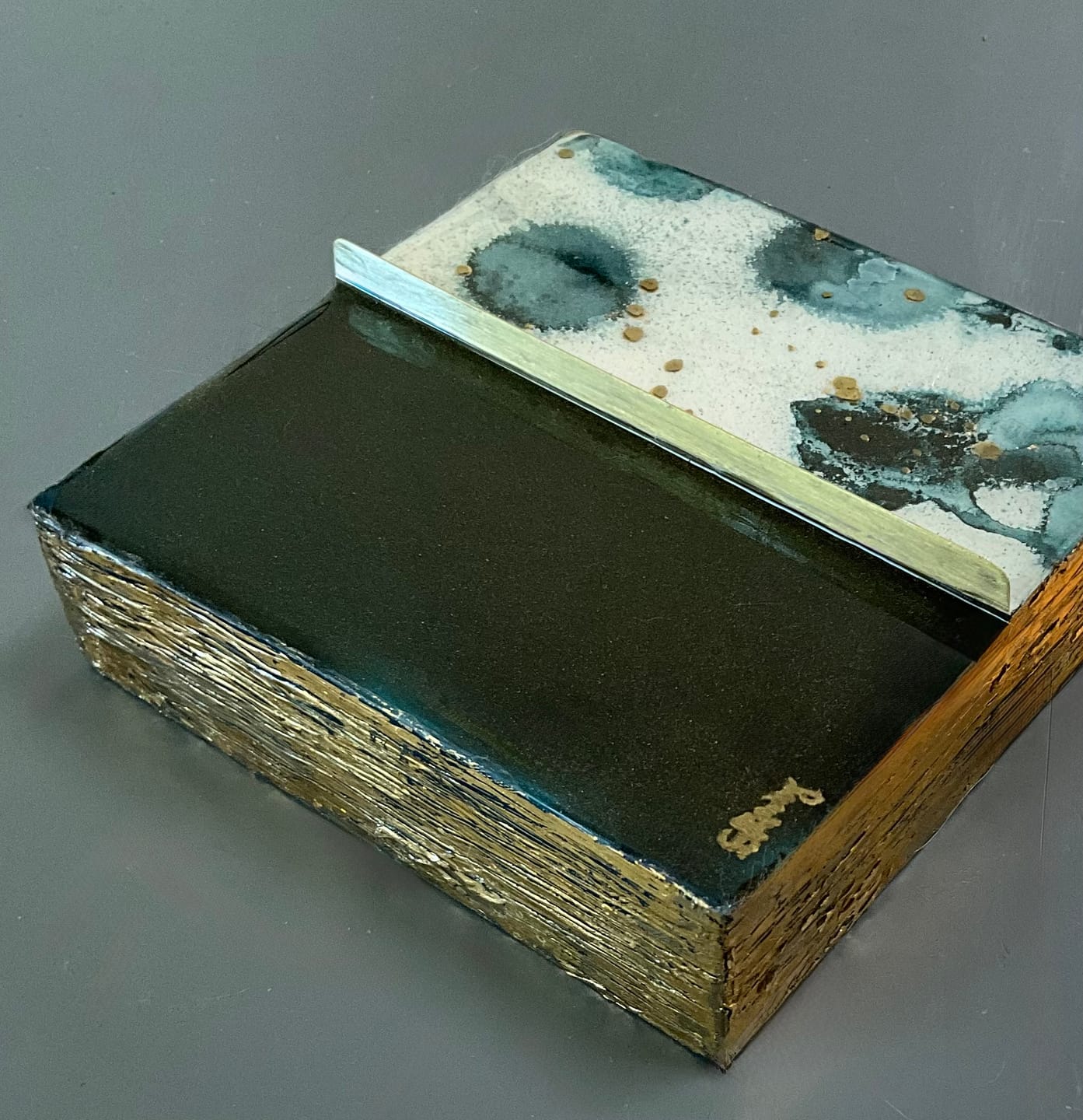 Customer photo review of Brass Strip: 0.064" Thick x 1/4" Wide x 36" Long (4 Pieces)