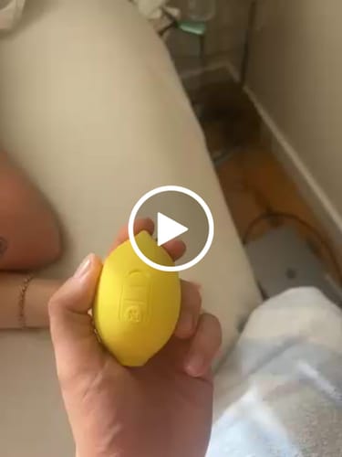 Customer video review of Lem Clitoral Massager