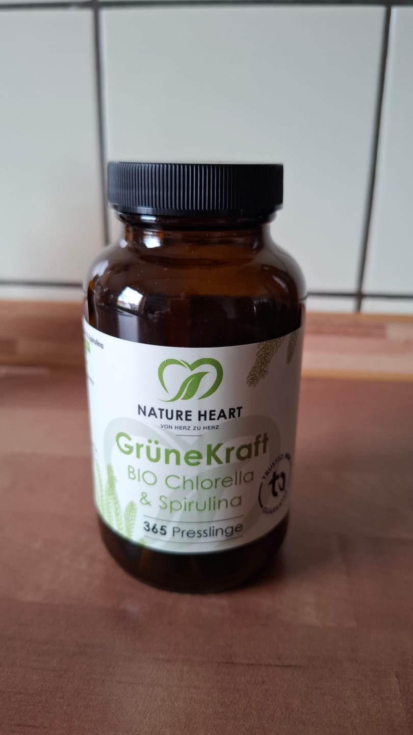 Customer photo review of Grüne Kraft - Bio Chlorella & Spirulina