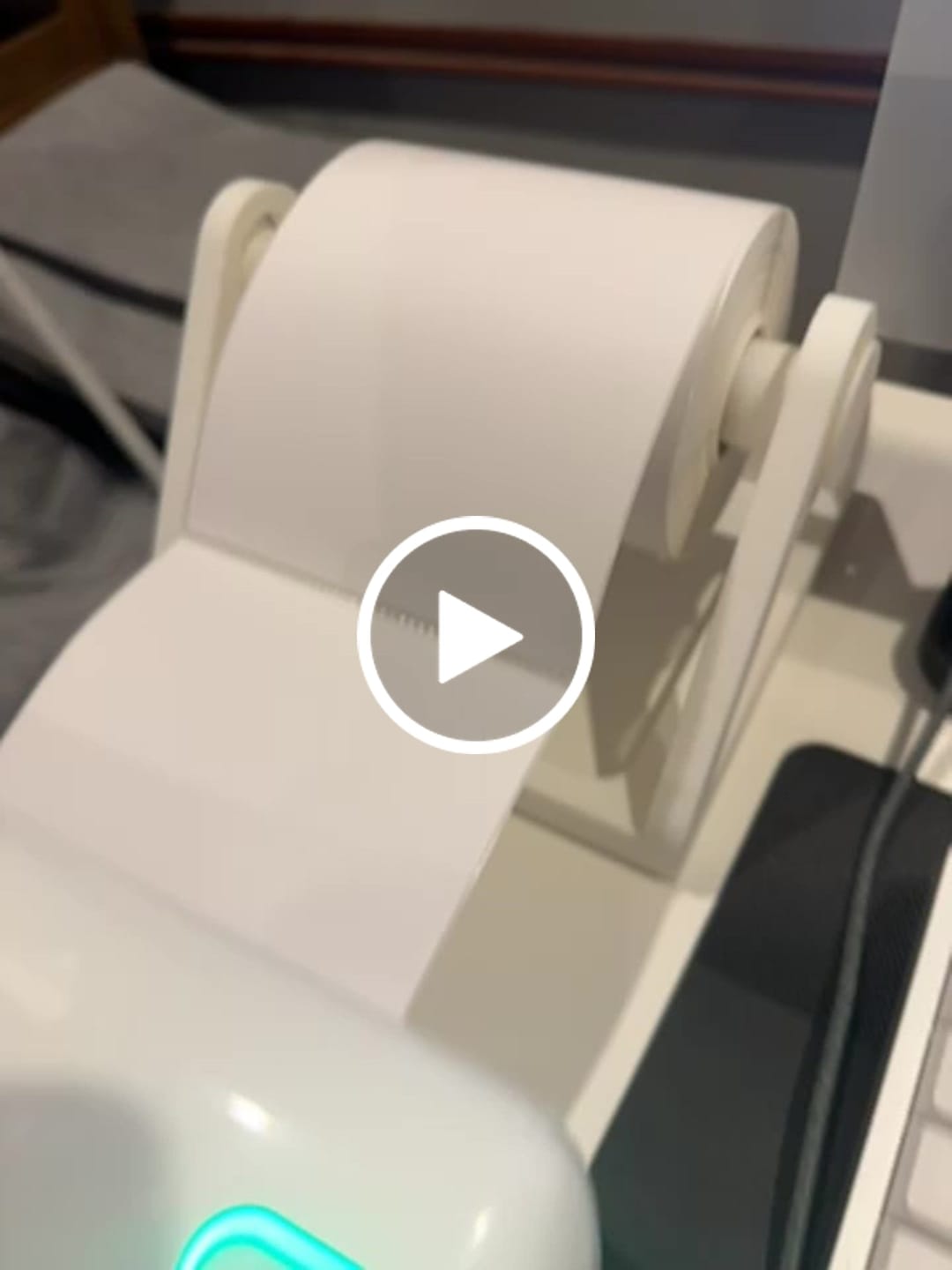 Customer video review of Direct Thermal Label A6 4x6" 100 x 150mm 500 Labels Per Roll