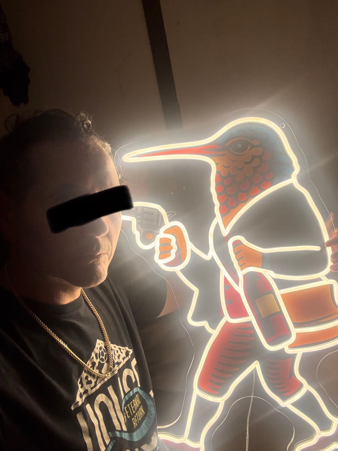 Customer photo review of Custom Neon Logo 010325026- A