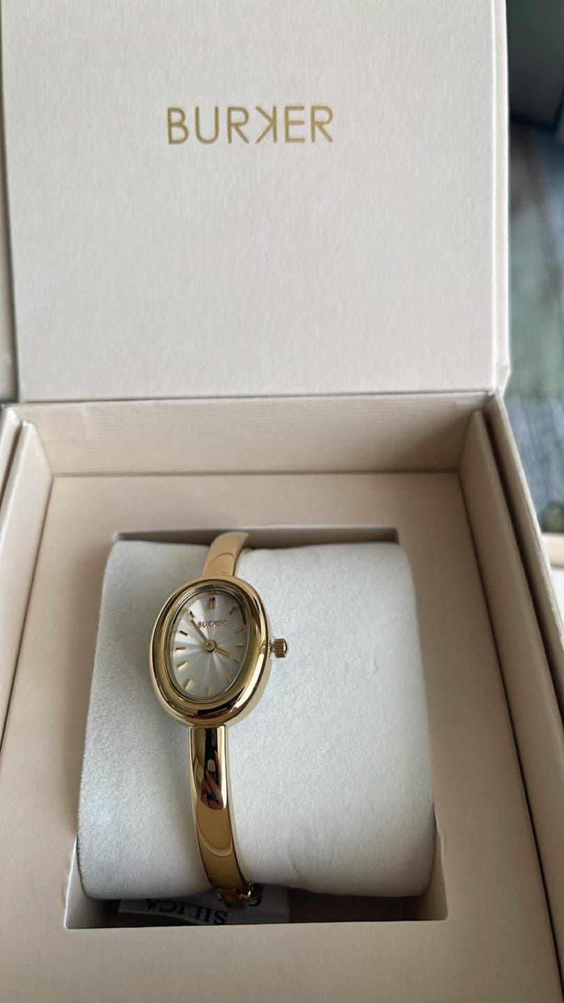 Customer photo review of Diana Petite Gold White