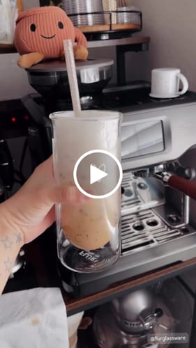 Customer video review of FLUR Iced Coffee Glasses