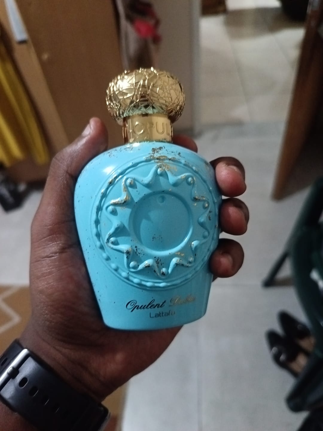 Customer photo review of Opulent Dubai lattafa edp 100ml