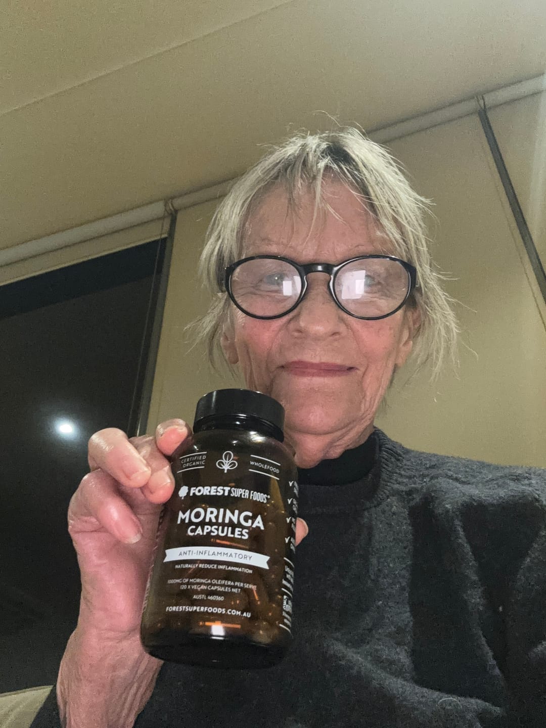 Customer photo review of Organic Moringa Capsules