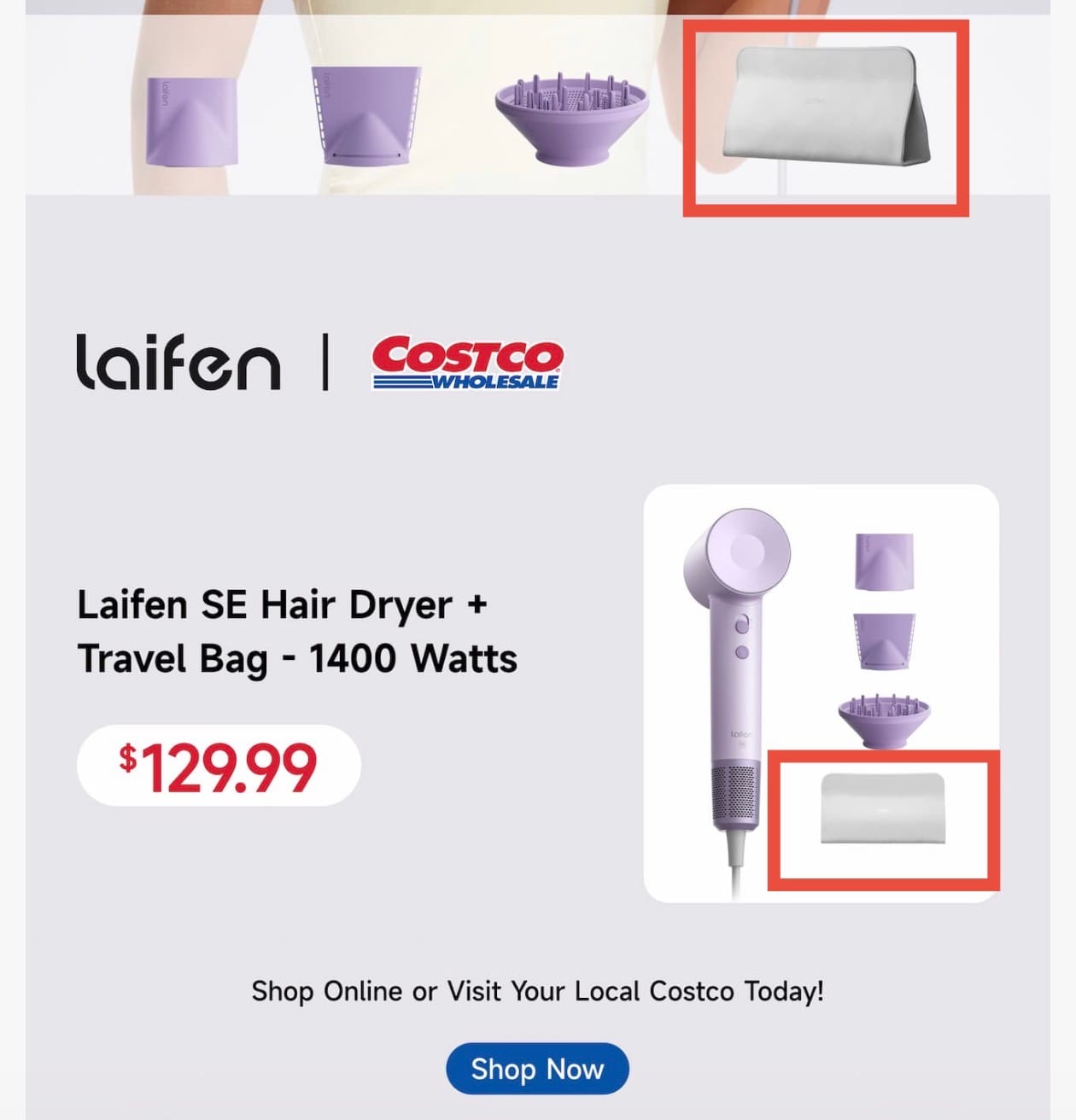Customer photo review of Laifen Swift · High-Speed Hair Dryer
