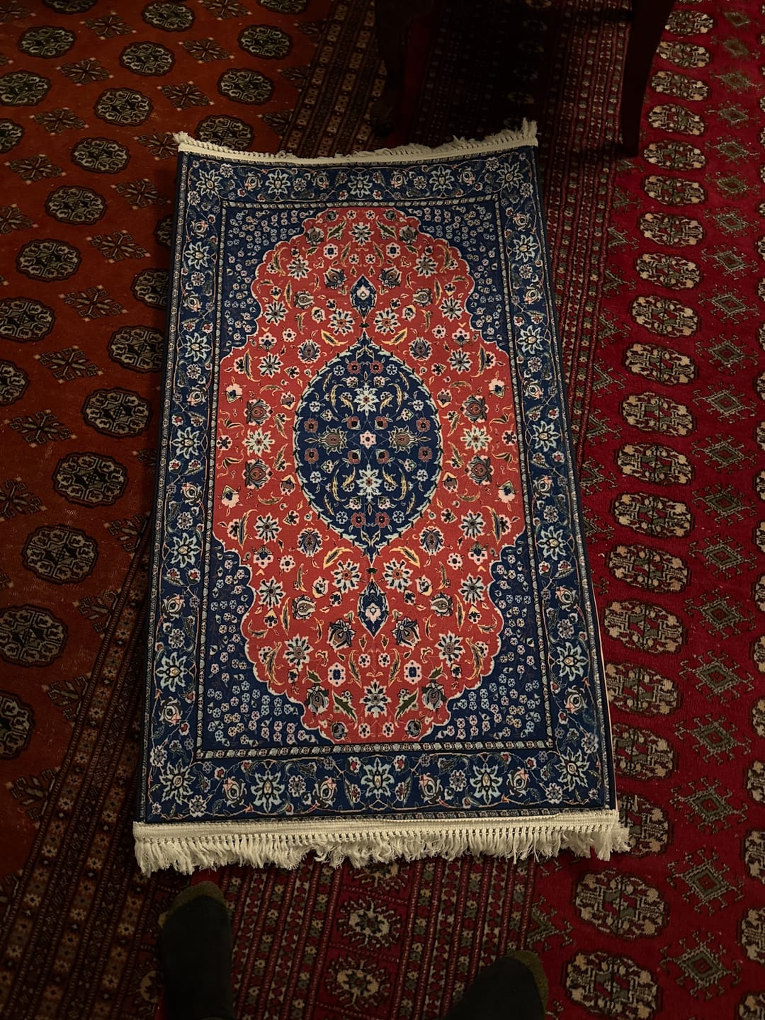 Customer photo review of Ottomon Art   Padded Prayer Mat