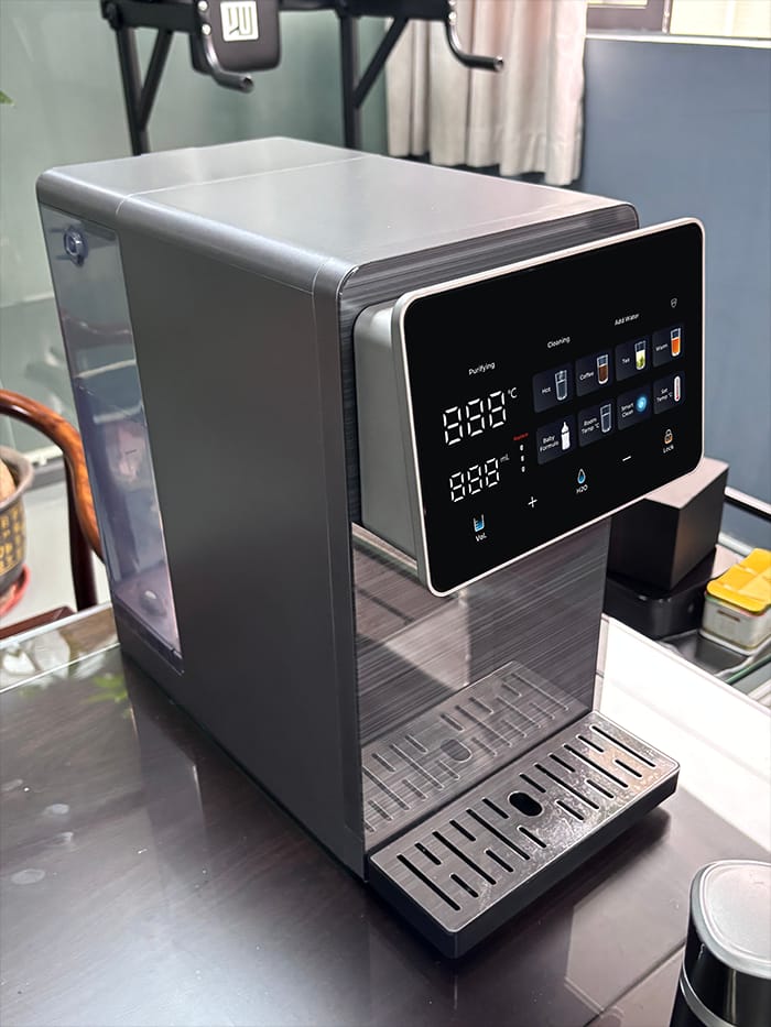 Customer photo review of RO32 Countertop Reverse Osmosis Water System with Mineral Filter – 2:1 Low Waste, Instant Hot Water, Preset Temperatures
