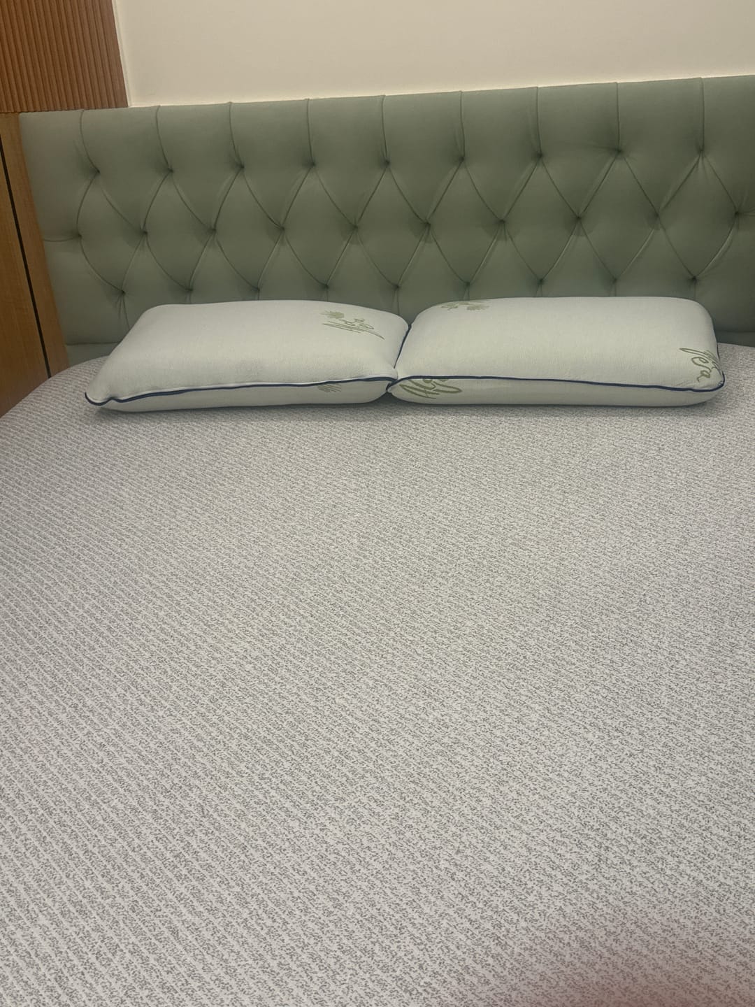 Customer photo review of Flo Adjustable Pillow (Memory Foam)