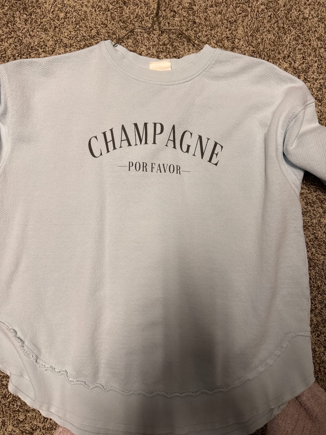 Customer photo review of Champagne Por Favor